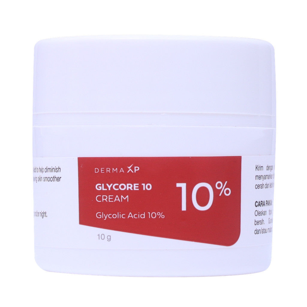 DERMA XP GLYCORE 10 CREAM GLYCOLIC ACID 10% - 10  GRAM