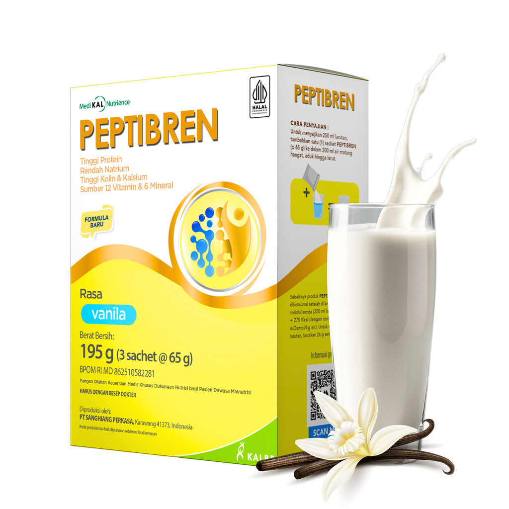 PEPTIBREN VANILLA 195 GR BOX