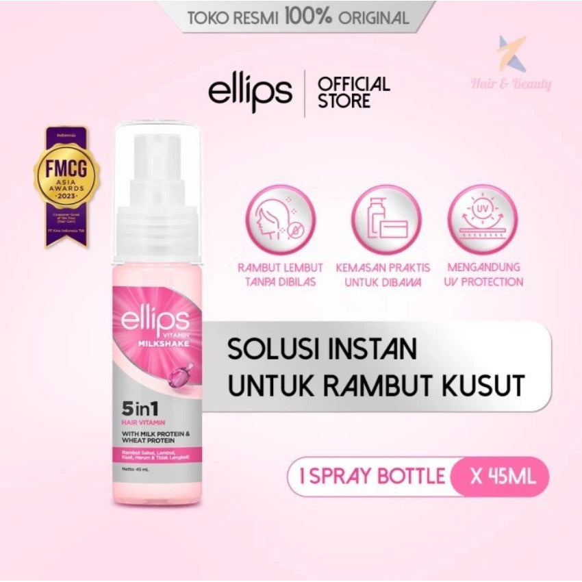 ELLIPS HAIR VITAMIN MILKSHAKE 5IN 145 ML Default Title