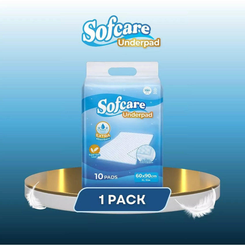 SOFCARE UNDERPAD SIZE XL 10 PADS