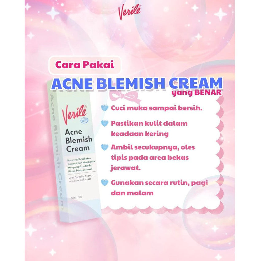 VERILE ACNE BLEMISH CREAM 10 GR