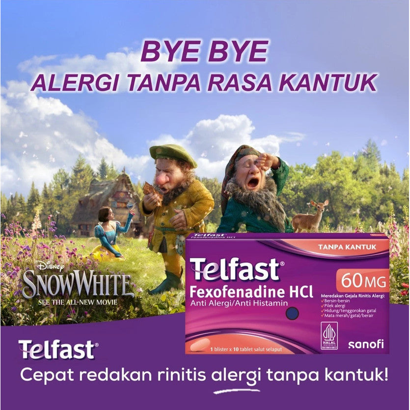 TELFAST 60MG 10 TABLET