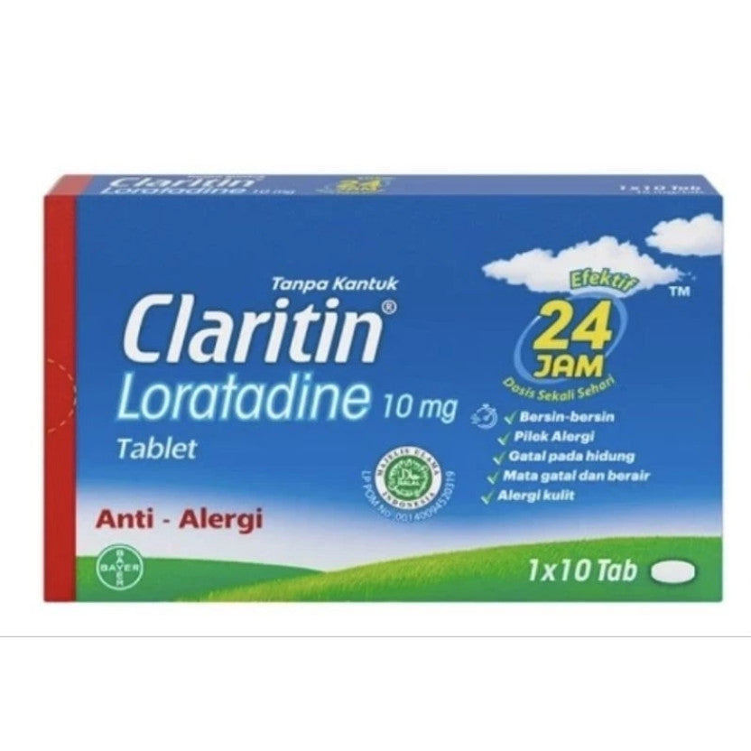 CLARITIN LORATADINE 10MG 5 TABLET