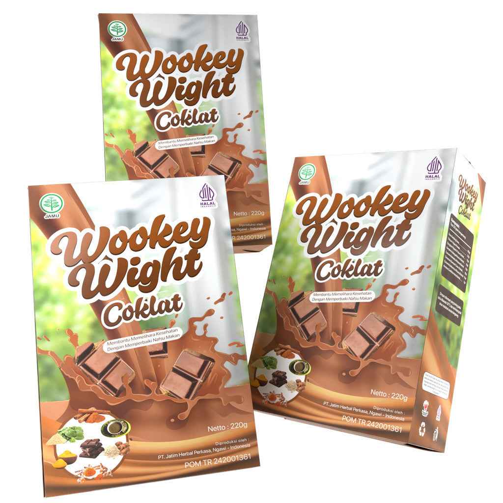 WOOKEY WIGHT COKLAT 220 GRAM