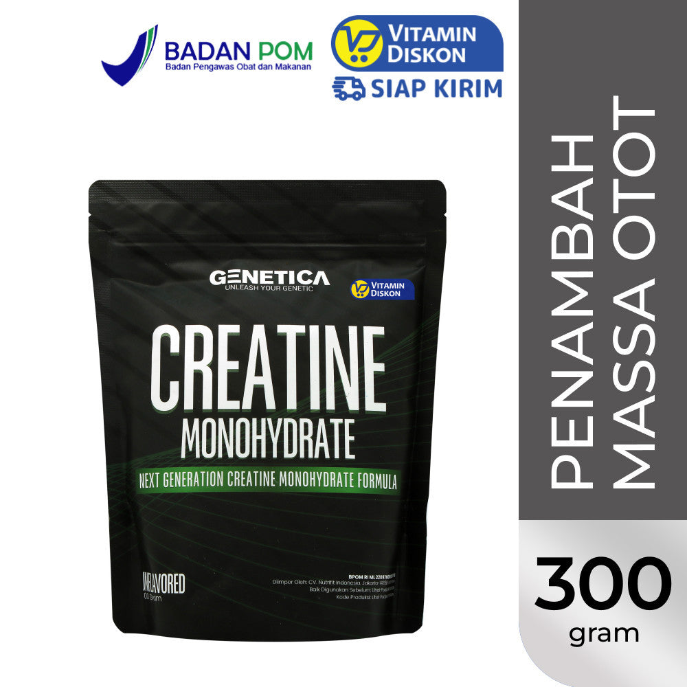 GENETICA CREATINE MONOHYDRATE UNFLAVOURED 300 GR