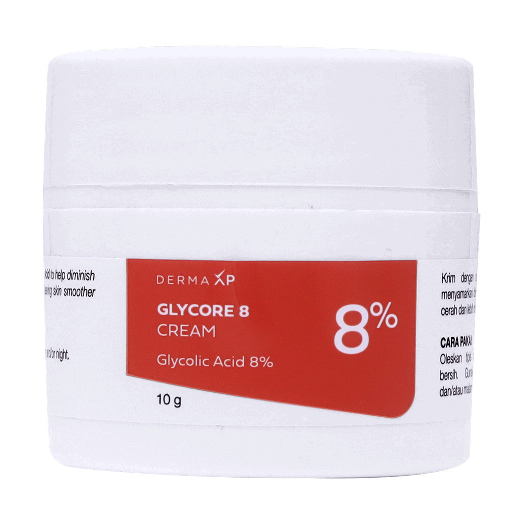 DERMA XP GLYCORE 8 CREAM GLYCOLIC ACID 8% - 10 GRAM
