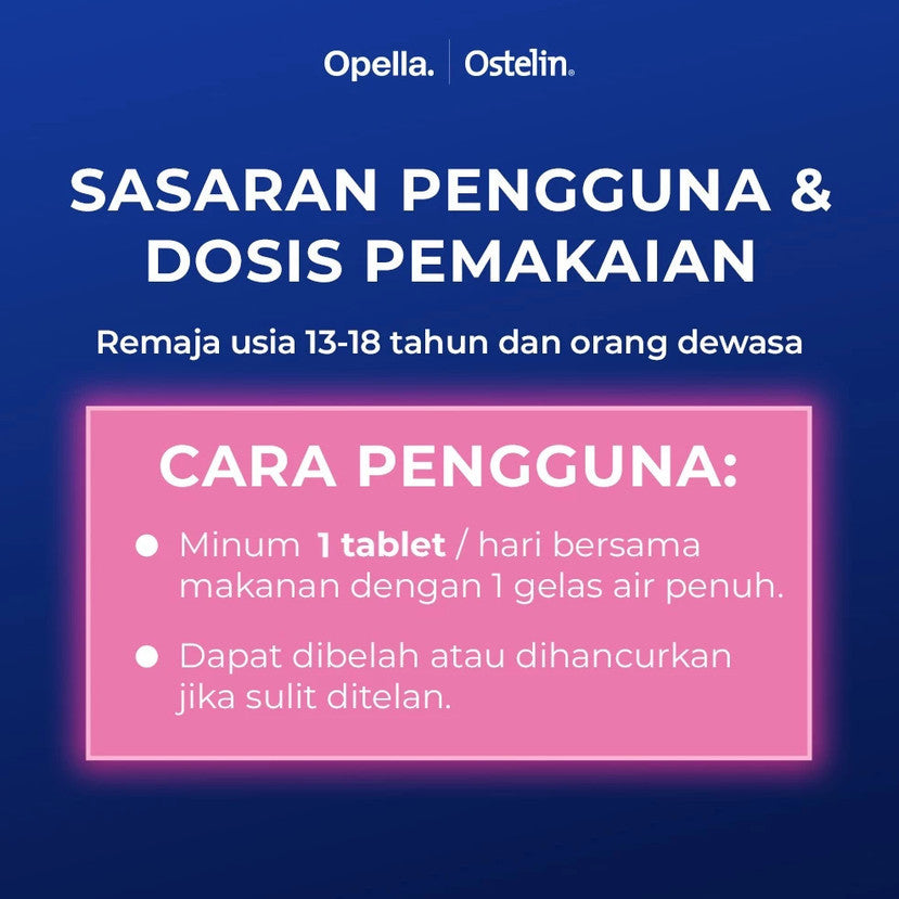 OSTELIN CALCIUM AND VITAMIN D3 500IU 60 TABLET