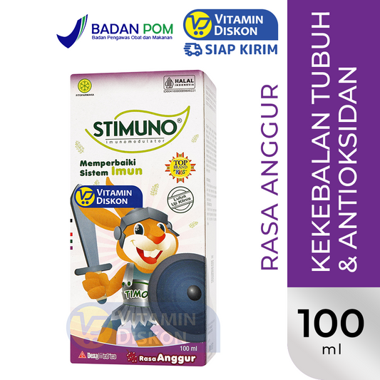 STIMUNO SIRUP RASA ANGGUR 100ML