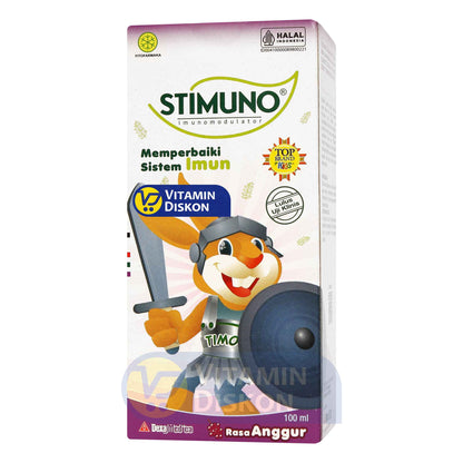 STIMUNO SIRUP RASA ANGGUR 100ML