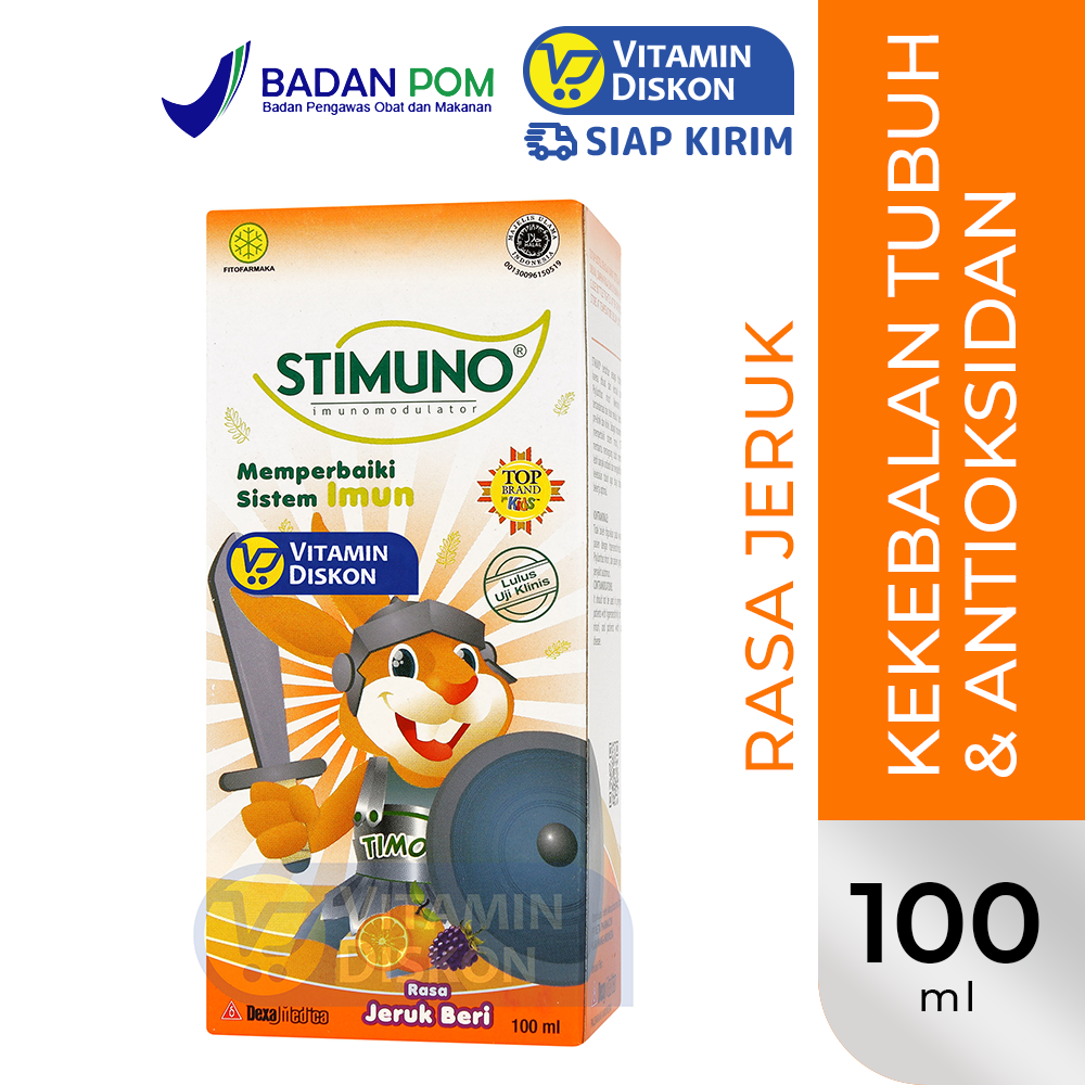 STIMUNO SIRUP RASA JERUK 100ML