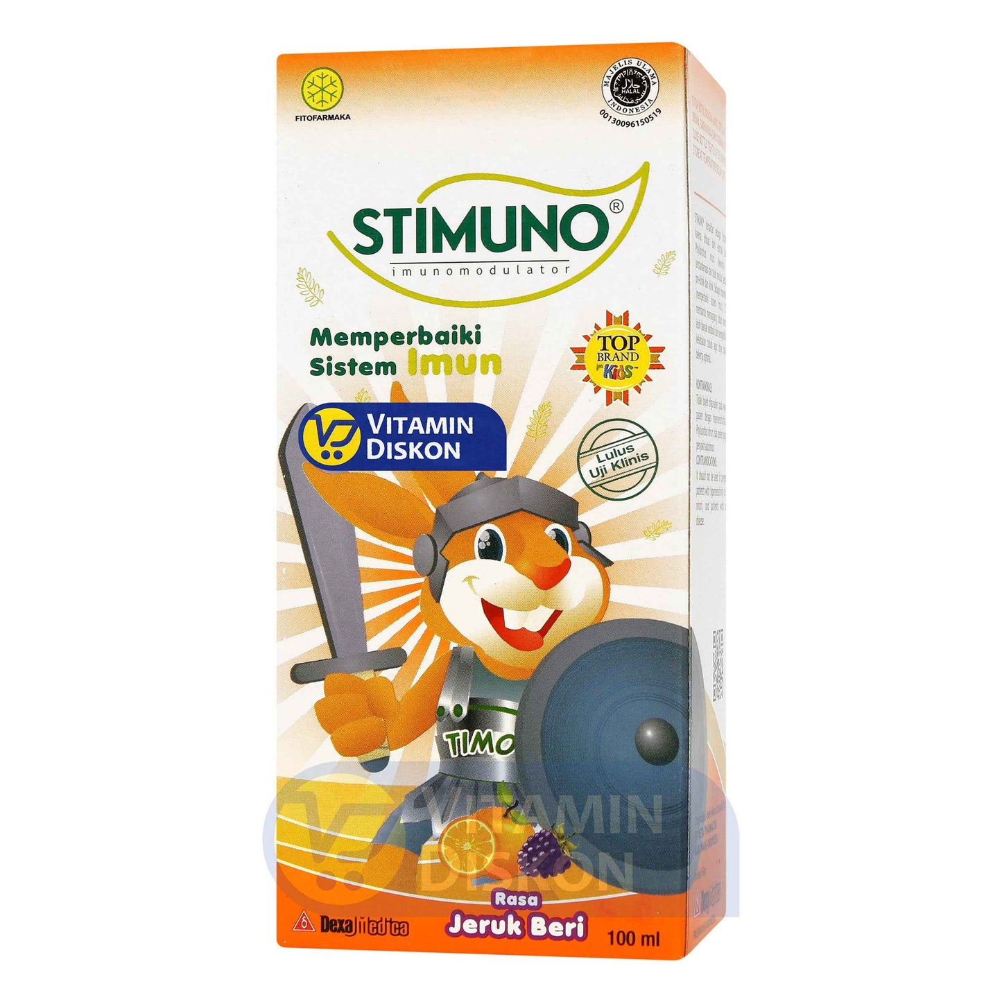 STIMUNO SIRUP RASA JERUK 100ML