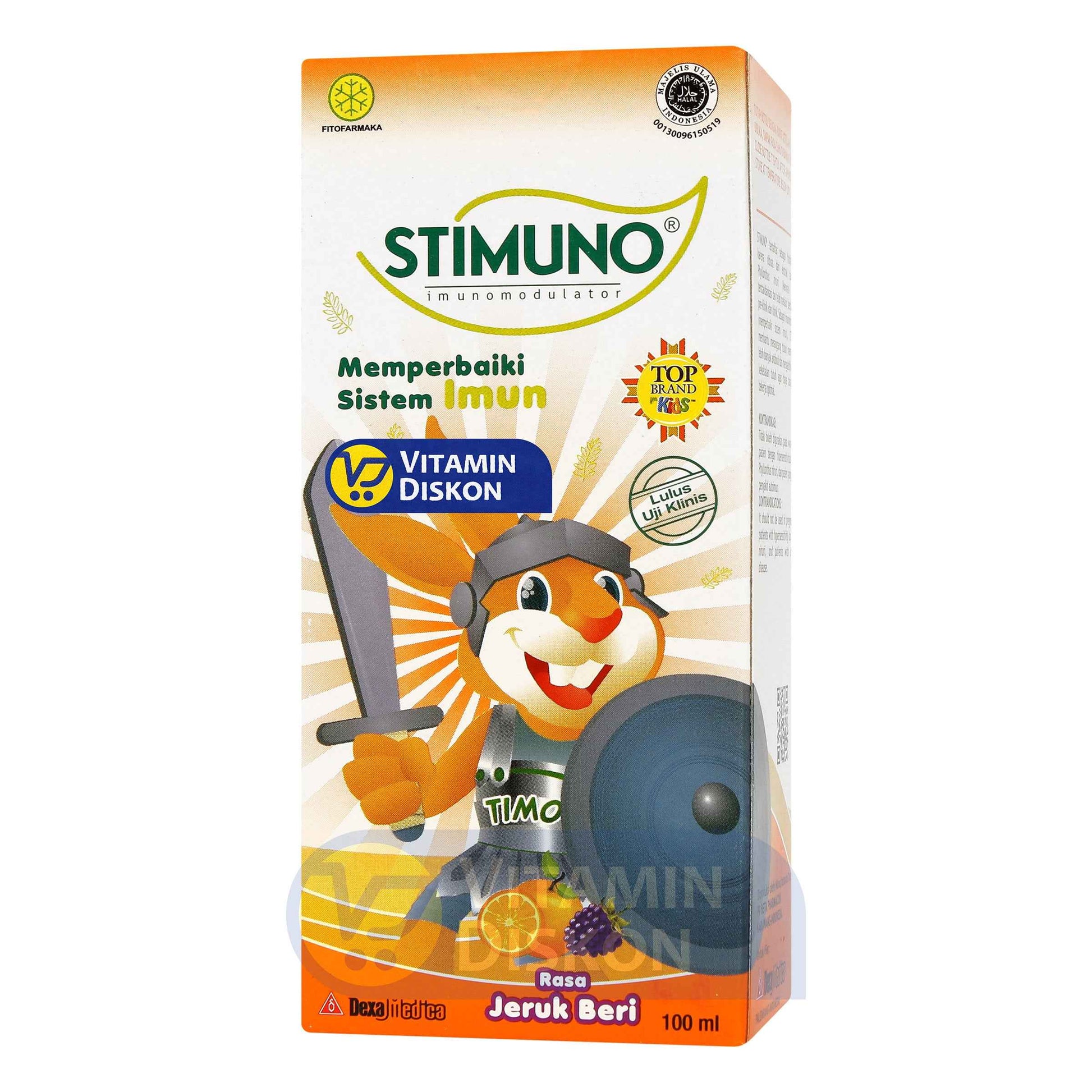 STIMUNO SIRUP RASA JERUK 100ML