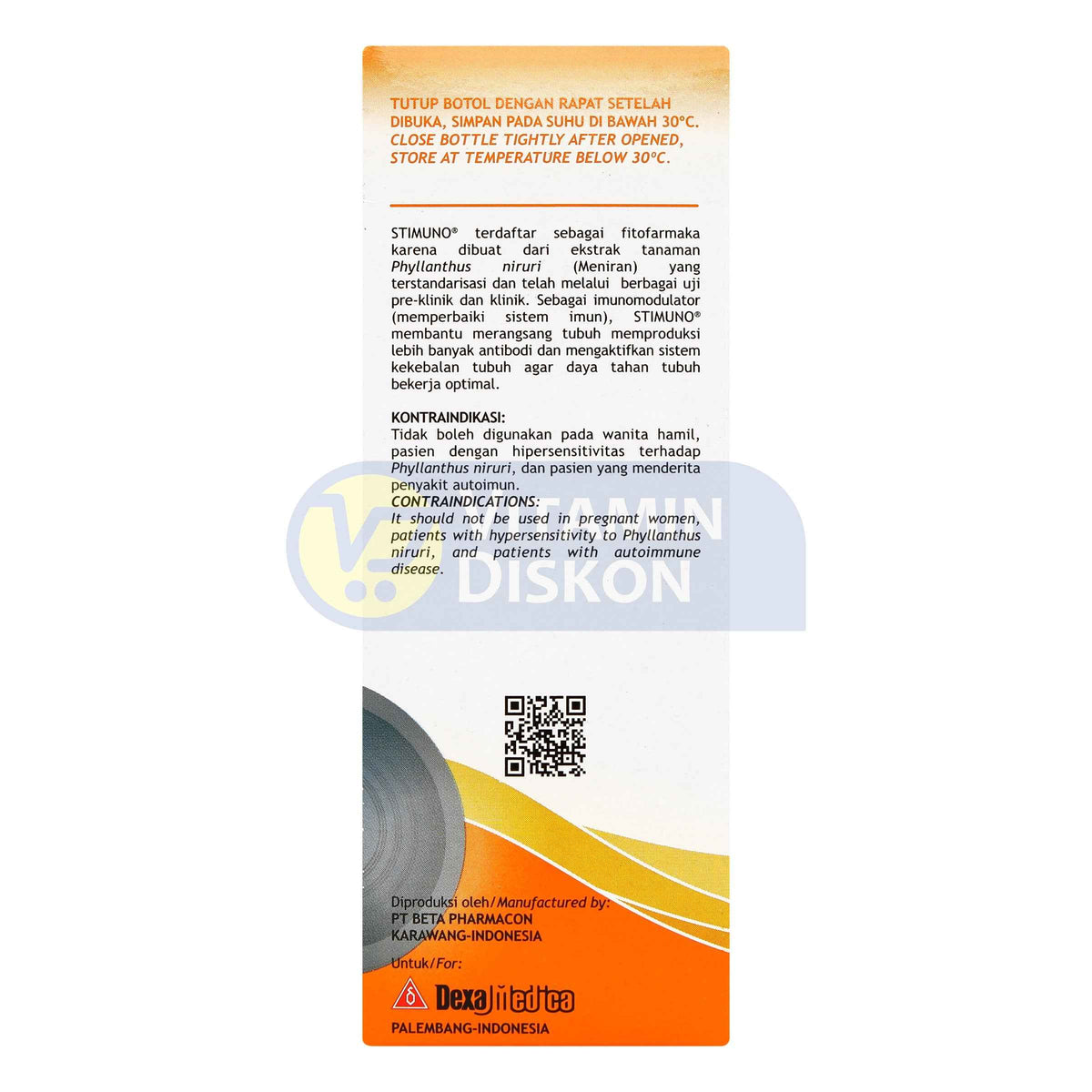 STIMUNO SIRUP RASA JERUK 100ML