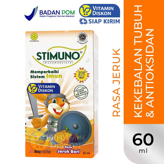 STIMUNO SIRUP RASA JERUK 60ML