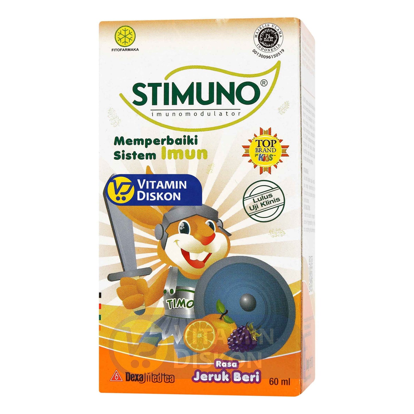 STIMUNO SIRUP RASA JERUK 60ML