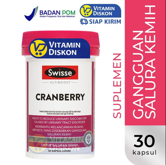SWISSE ULTIBOOST CRANBERRY - 30 CAPS