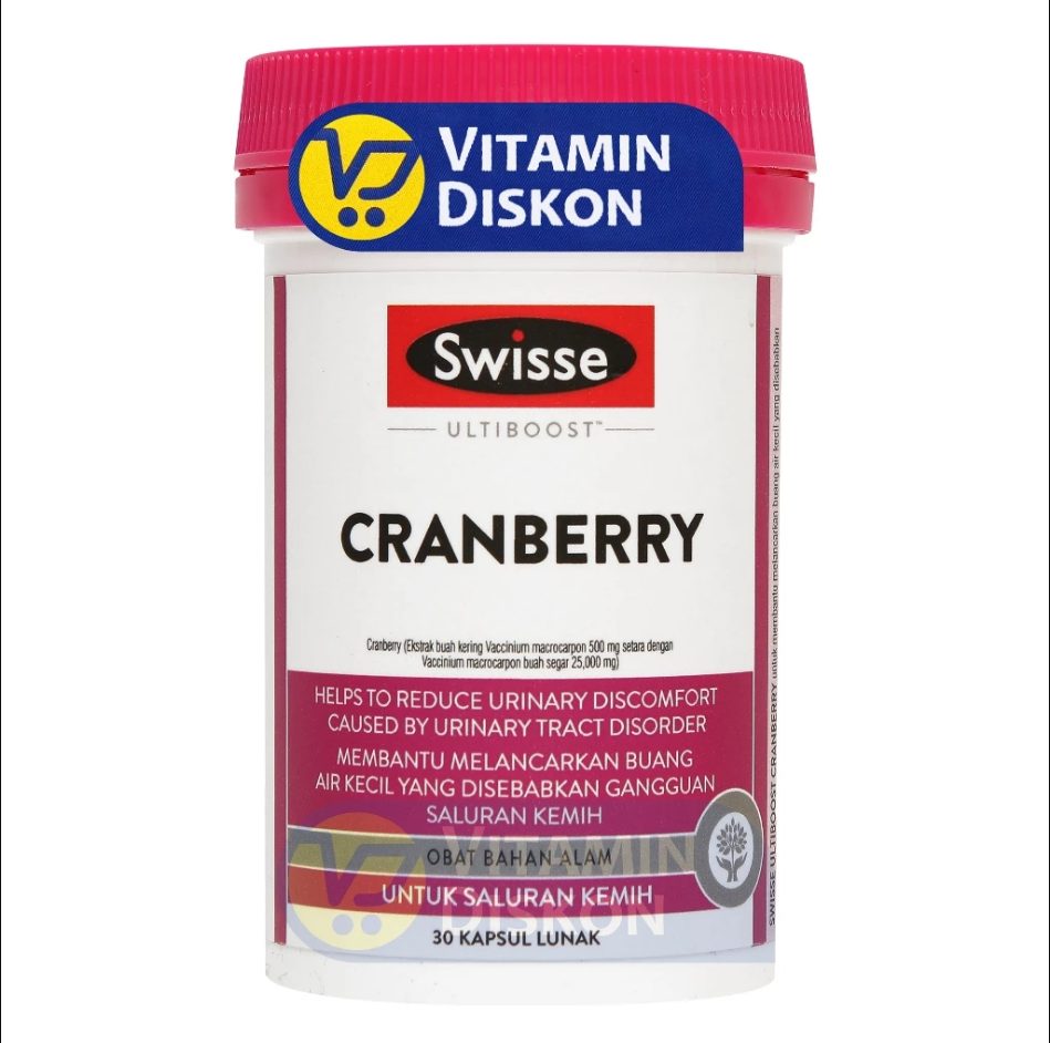 SWISSE ULTIBOOST CRANBERRY - 30 CAPS