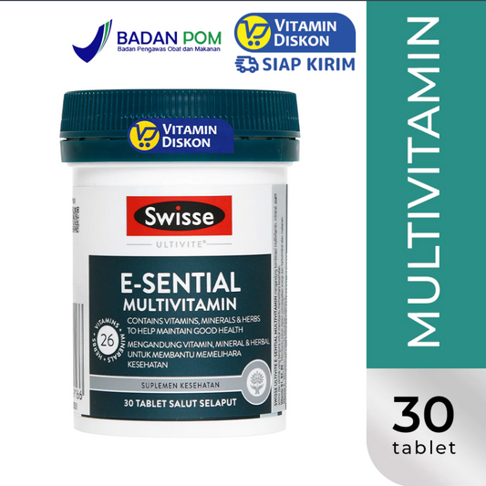 SWISSE ULTIVITE E-SENTIAL MULTIVITAMIN 30 TAB
