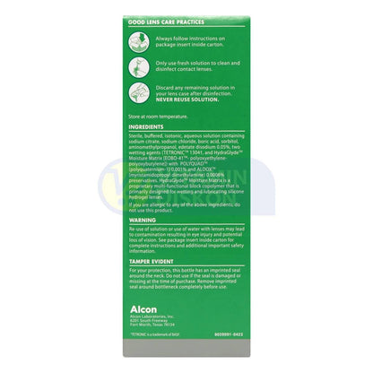 SYSTANE OPTI-FREE PUREMOIST 300ML | CAIRAN PEMBERSIH SOFTLENS, CAIRAN LENSA KONTAK, PEMBILAS LENSA KONTAK, AIR CUCI SOFTLENS