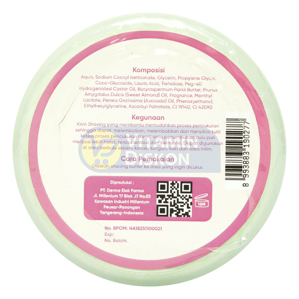 TEDDY CLUBS MOISTURIZING SHAVING BUTTER