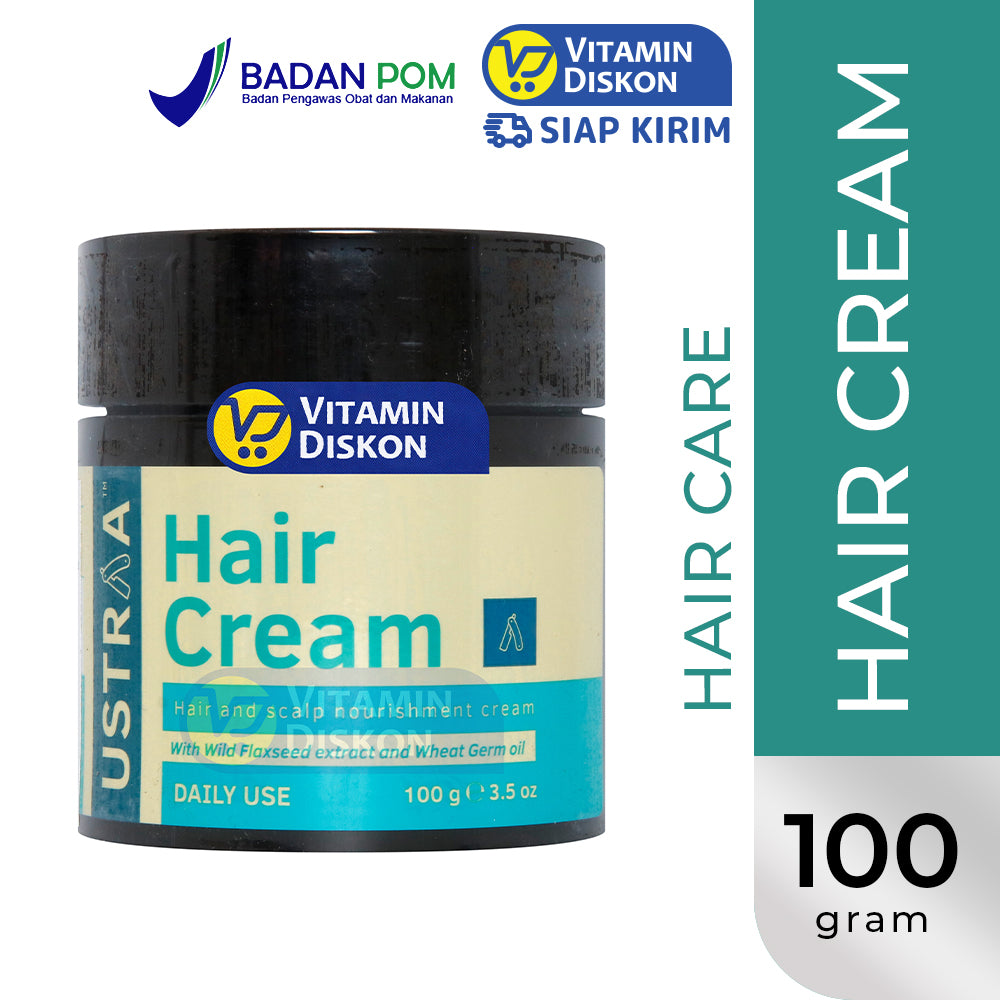 USTRAA HAIR CREAM (HAIR AND SCALP NOURISHMENT CREAM) - 100 GR