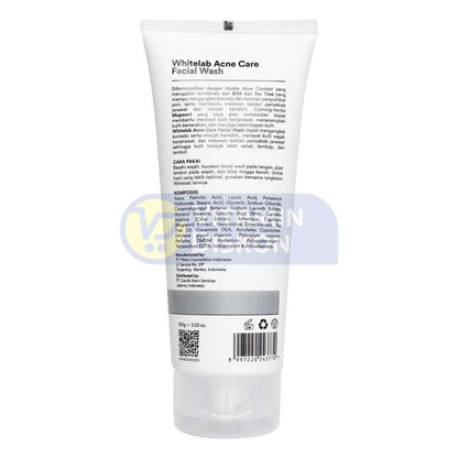 WHITELAB ACNE CARE FACIAL WASH 100GR