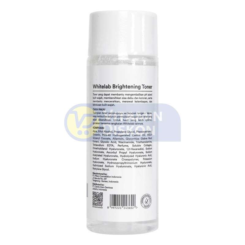 WHITELAB BRIGHTENING FACE TONER 100ML