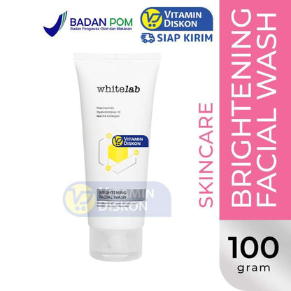 WHITELAB BRIGHTENING FACIAL WASH 100GR