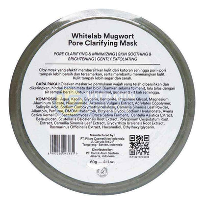 WHITELAB MUGWORT PORE CLARIFYING MASK 60 GR
