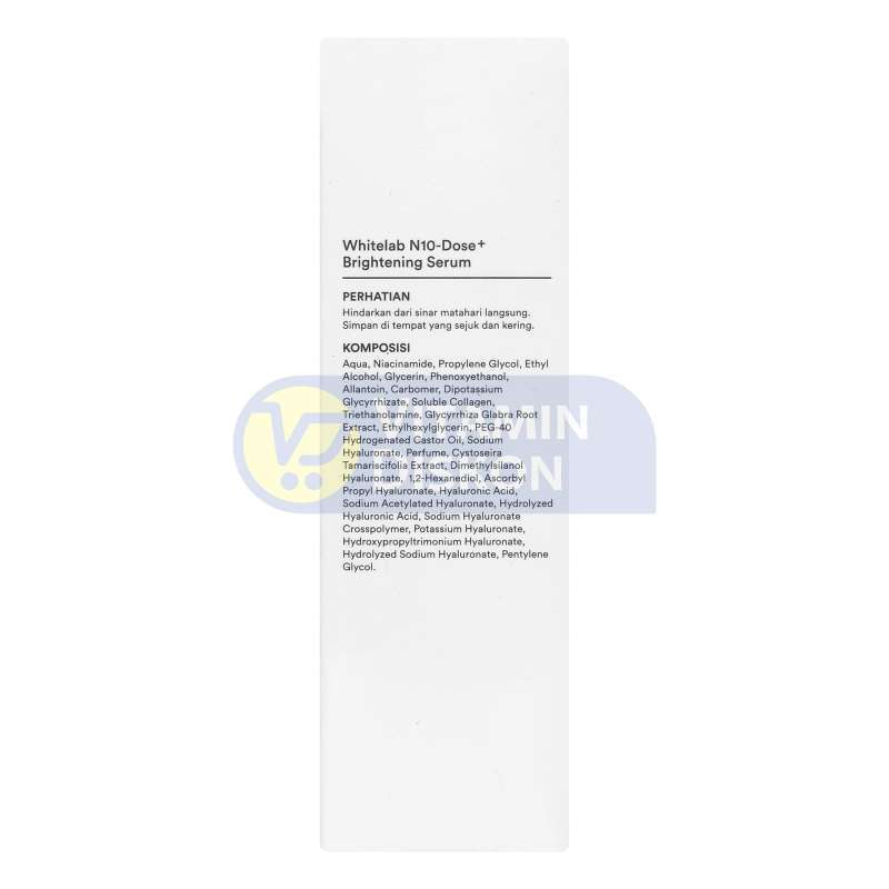 WHITELAB N10-DOSE+ INTENSE BRIGHTENING SERUM NIACINAMIDE 10% 20ML