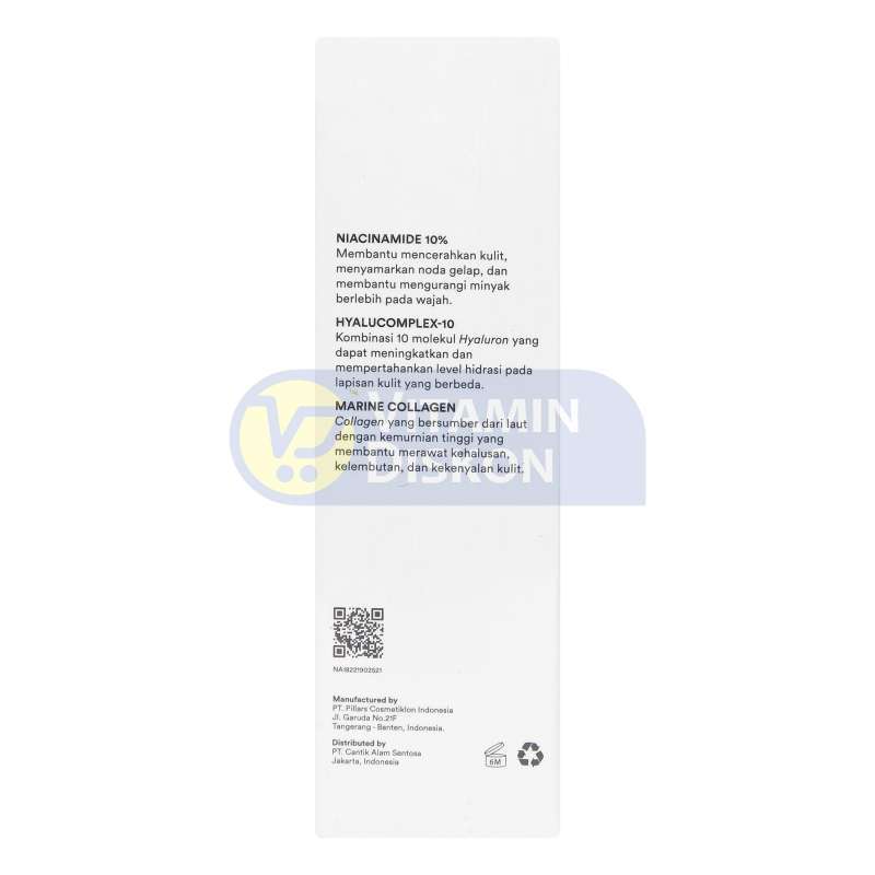 WHITELAB N10-DOSE+ INTENSE BRIGHTENING SERUM NIACINAMIDE 10% 20ML