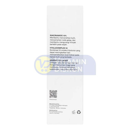 WHITELAB N10-DOSE+ INTENSE BRIGHTENING SERUM NIACINAMIDE 10% 20ML