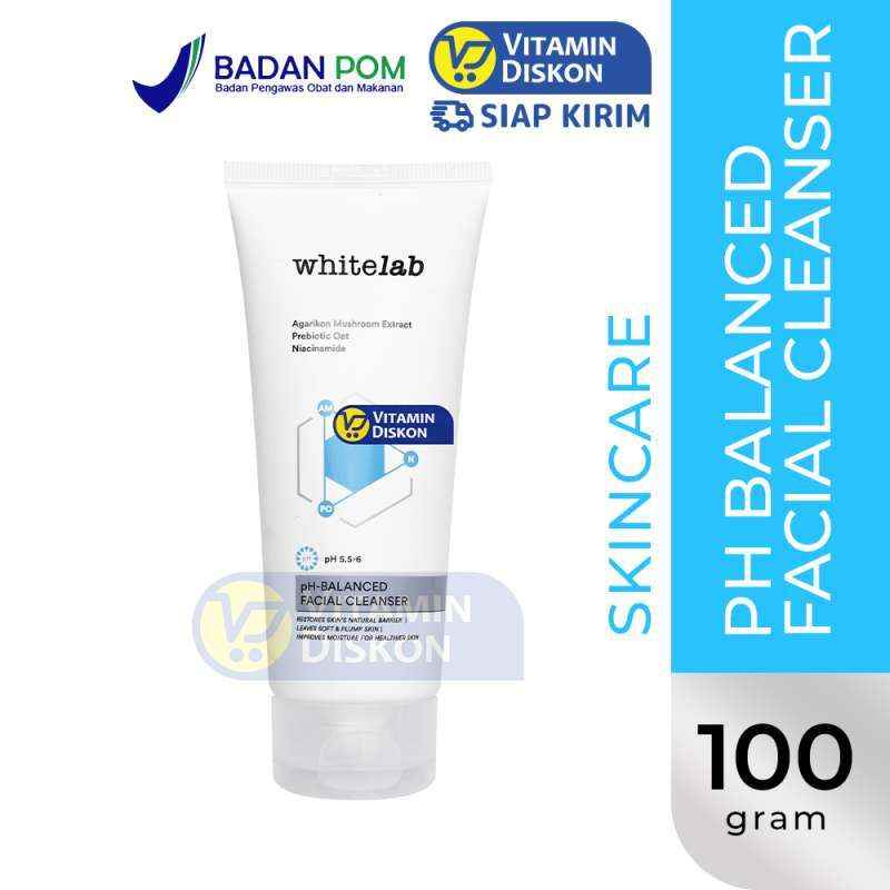 WHITELAB PH-BALANCE FACIAL CLEANSER 100GR