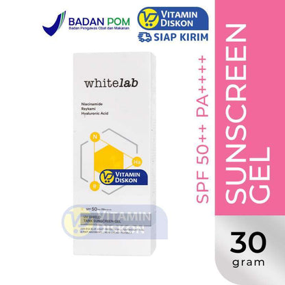WHITELAB UV SHIELD TANK SUNSCREEN GEL SPF 50++ PA++++ 30GR
