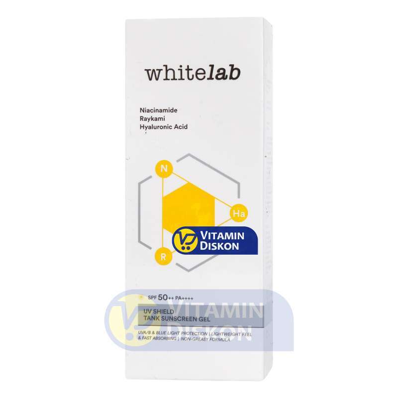 WHITELAB UV SHIELD TANK SUNSCREEN GEL SPF 50++ PA++++ 30GR