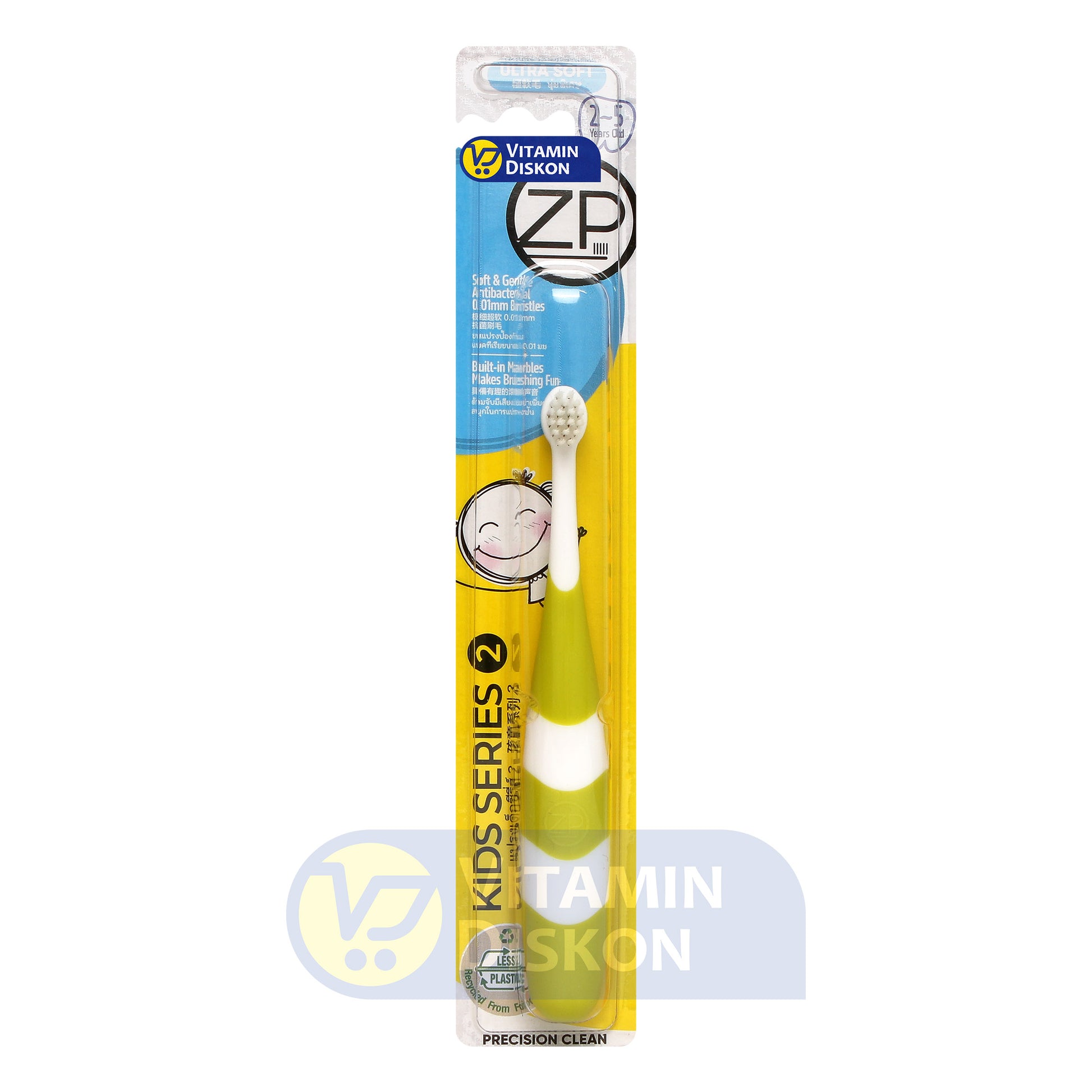 ZP KIDS SERIES 2 TOOTHBRUSH SERIES 2 2-5 YEARS